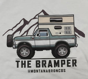 Montana Broncos “The Bramper” Tee-White
