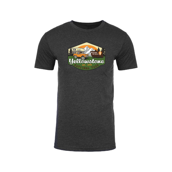 Yellowstone Tee- Dark Charcoal