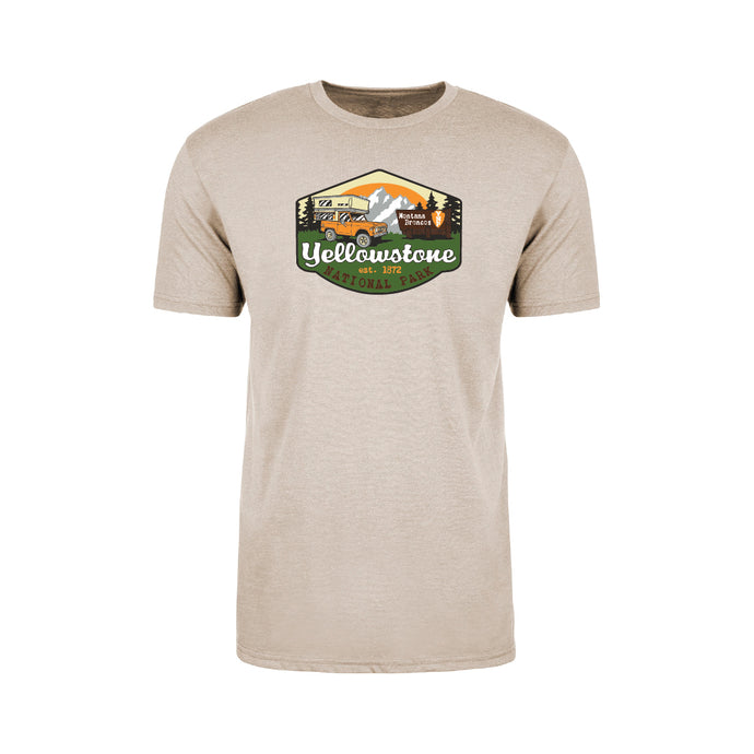 Yellowstone Tee- Sand