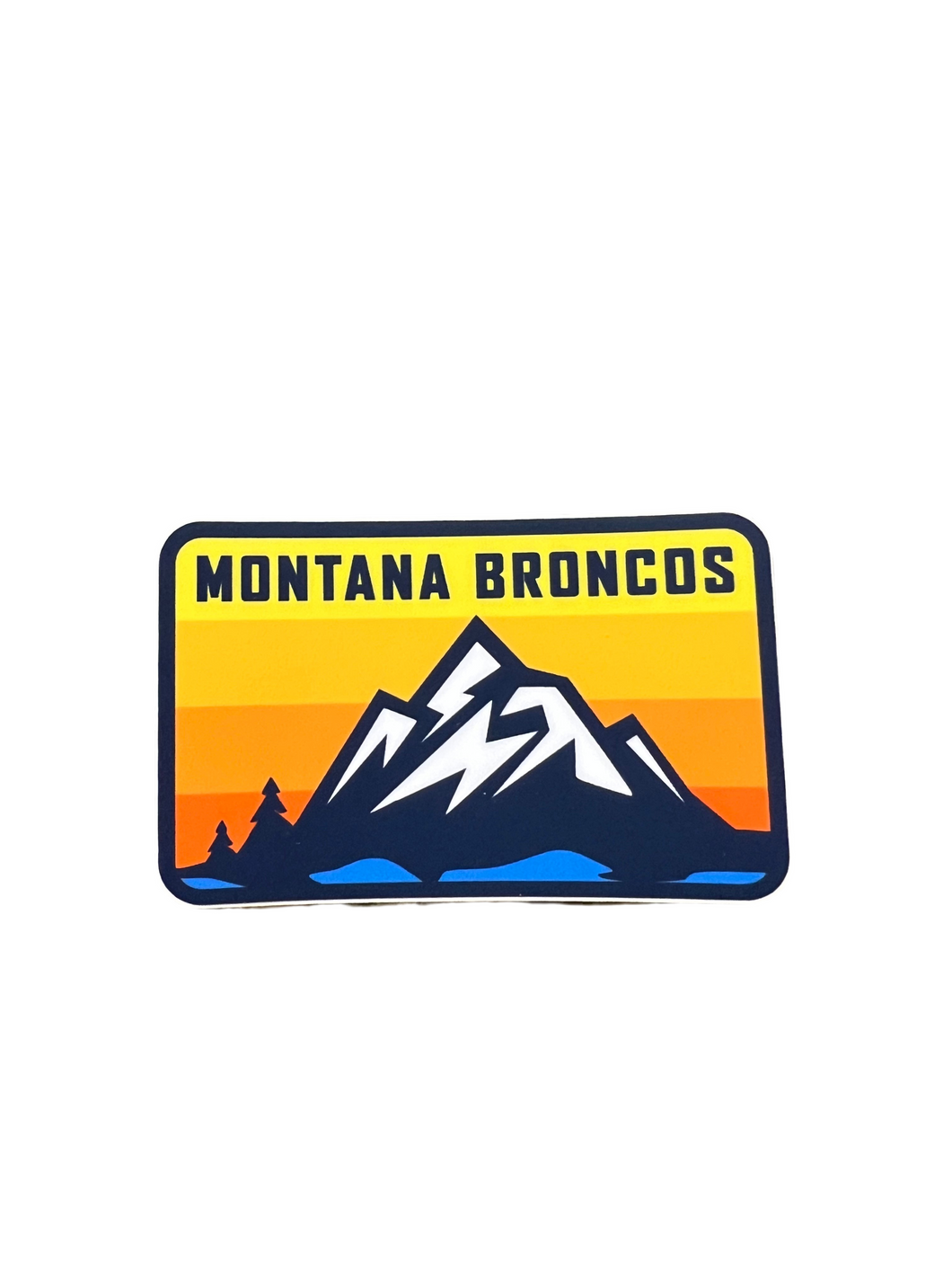 Decal-Retro Mountains