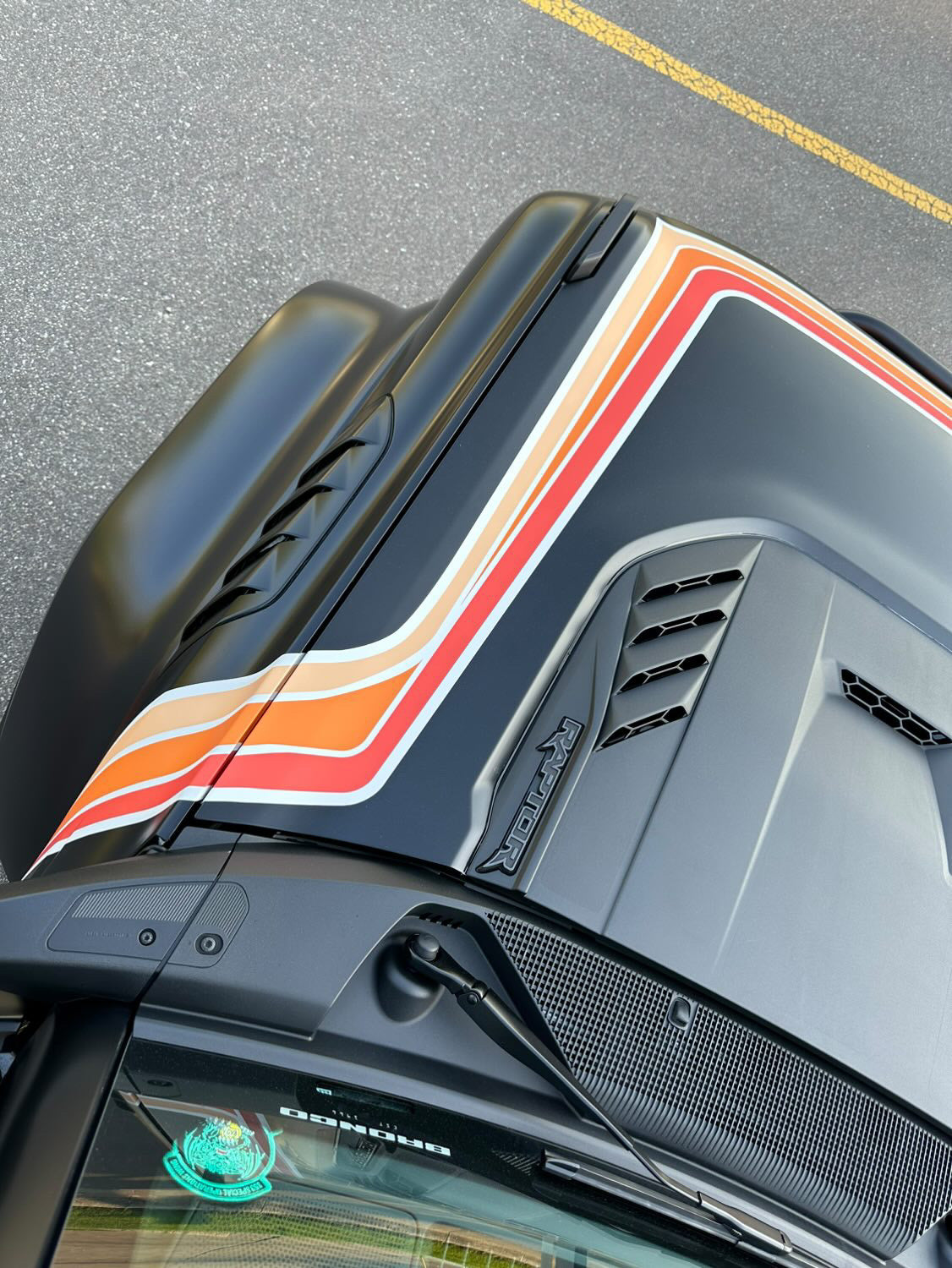 Bronco Stripe Raptor Bronco Raptor Stripe Kit Orange – Montana Broncos