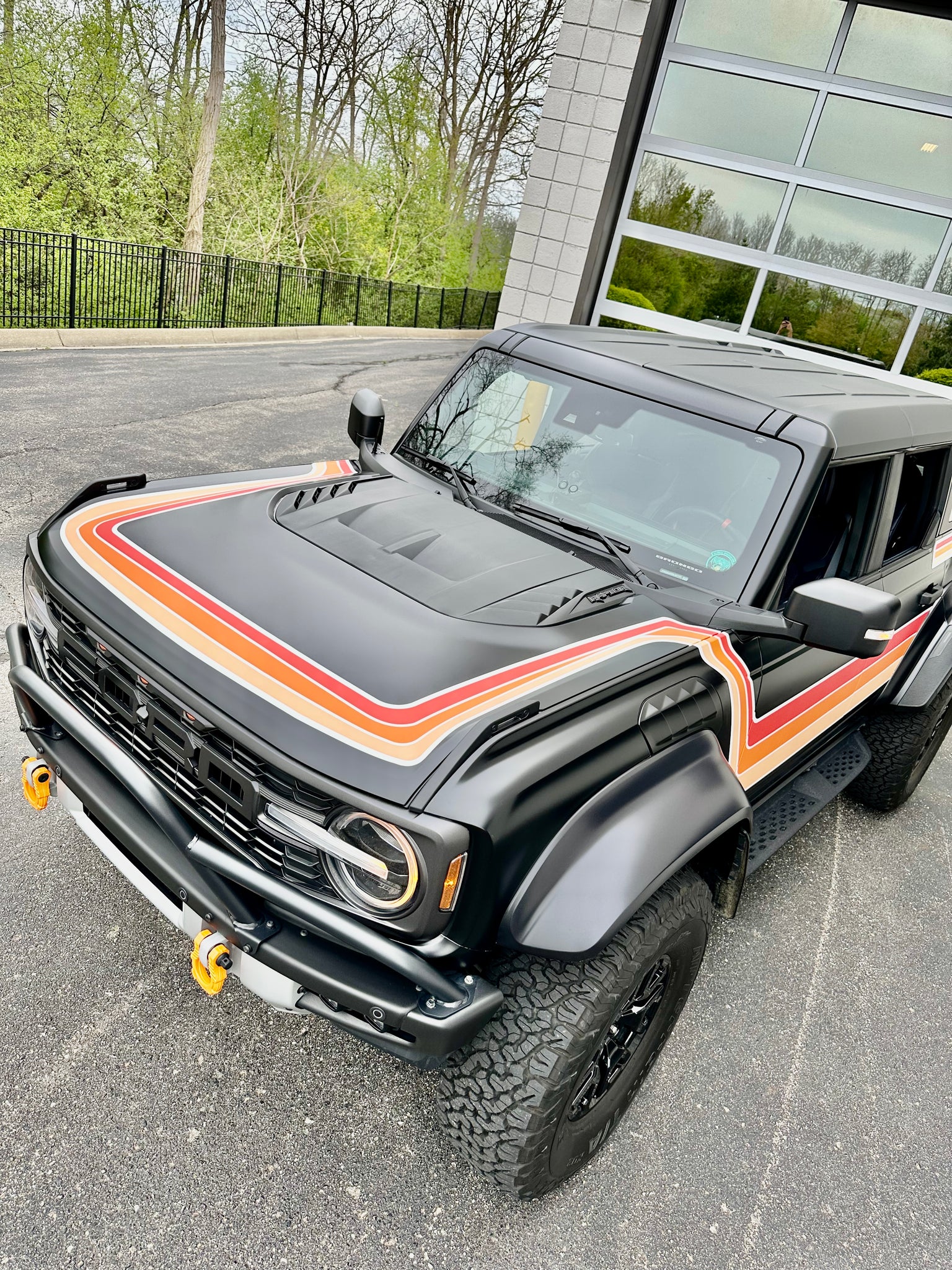 Bronco Raptor Stripe Kit Orange – Montana Broncos