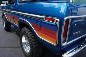 Retro Sunset Stripe Kit for Full-size 2 Door Bronco 1978-1996