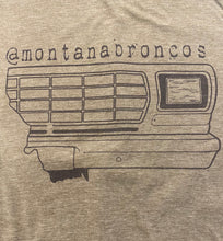 Load image into Gallery viewer, Montana Broncos State Grill Tee-Sage